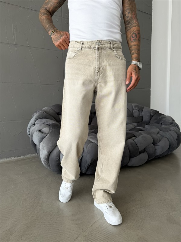 Premium Yıkamalı Basic Baggy Pantolon 