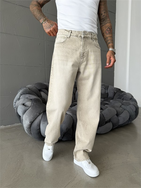 Premium Yıkamalı Basic Baggy Pantolon 