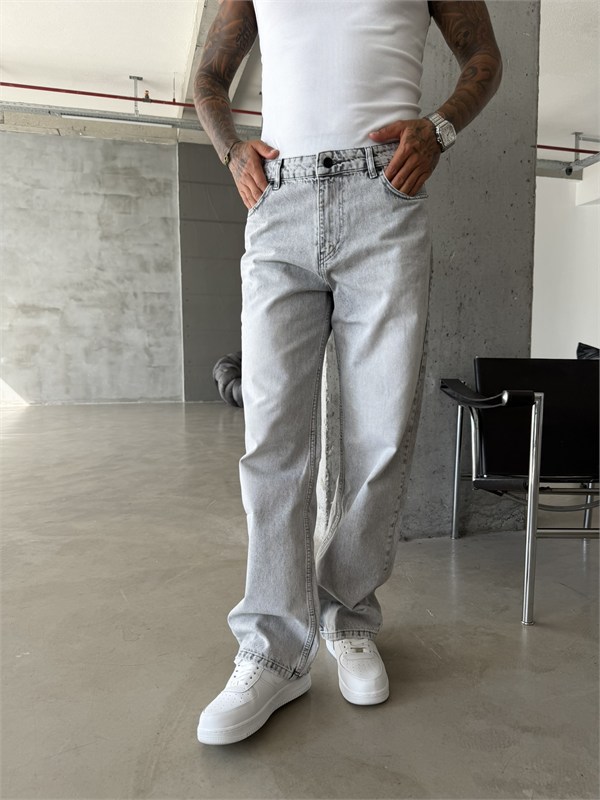 Premium Yıkamalı Basic Baggy Pantolon 