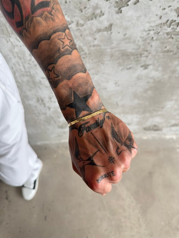 Prestige Wrist Erkek Bileklik - Gold