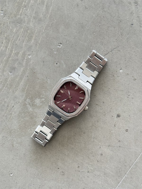 Prime Steel Erkek Kol Saati - Bordo