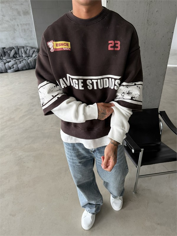 Ravage Studio Acid Yıkama Sweat