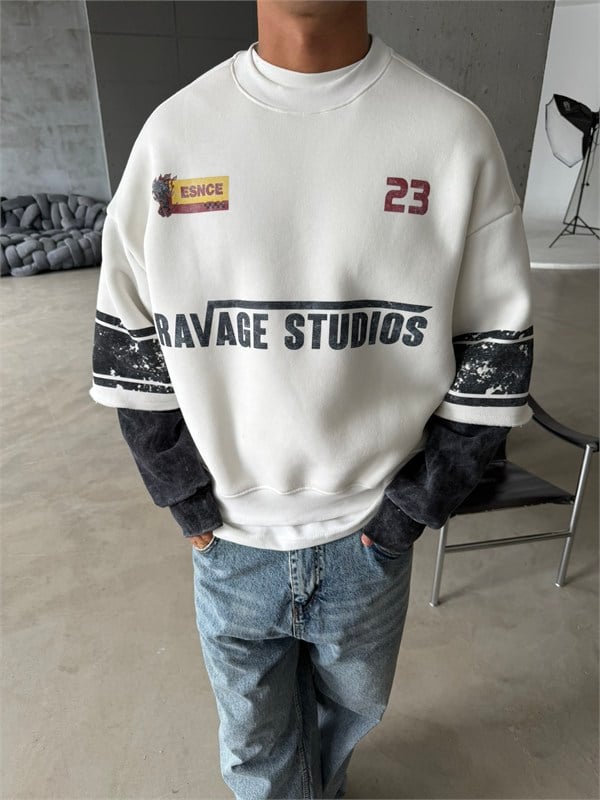 Ravage Studio Acid Yıkama Sweat