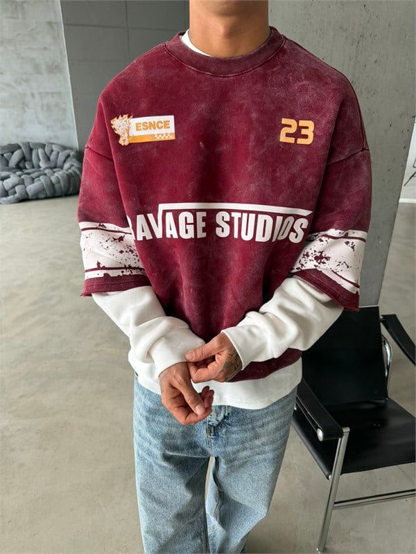Ravage Studio Acid Yıkama Sweat