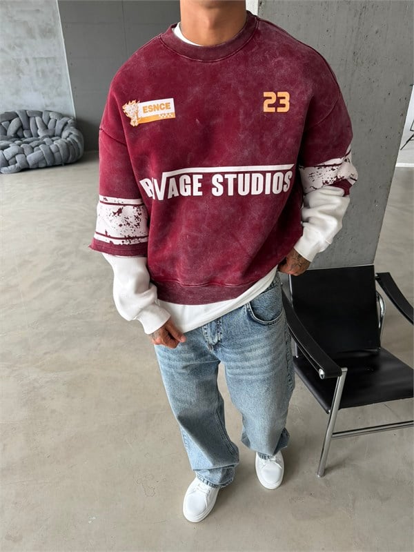 Ravage Studio Acid Yıkama Sweat