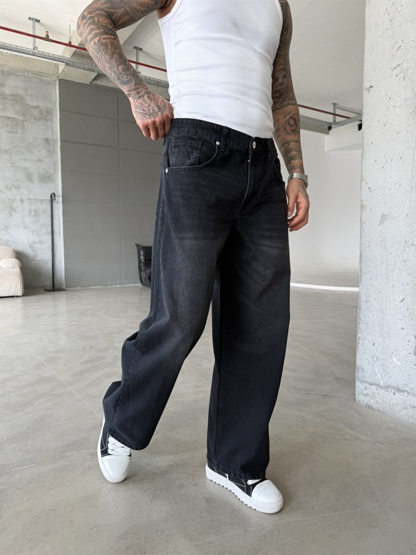 Relax Super Baggy Pantolon - Siyah