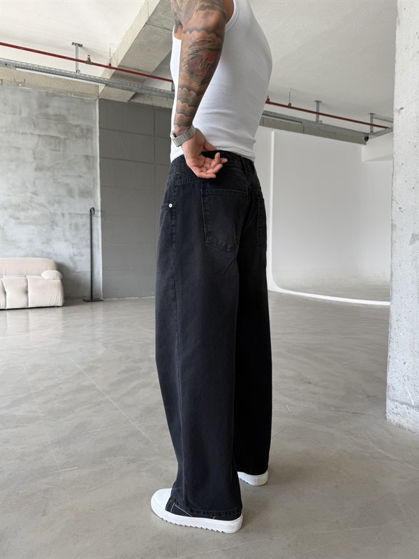 Relax Super Baggy Pantolon - Siyah