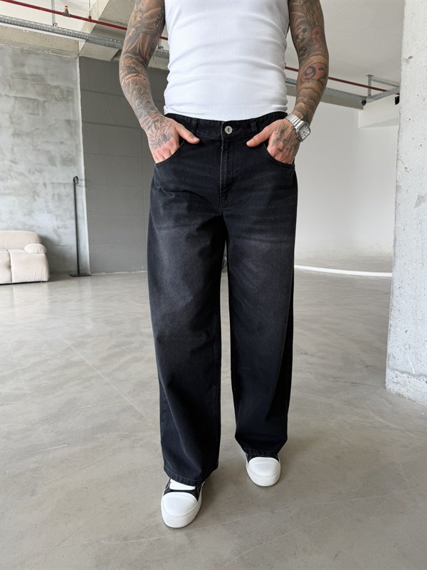 Relax Super Baggy Pantolon - Siyah