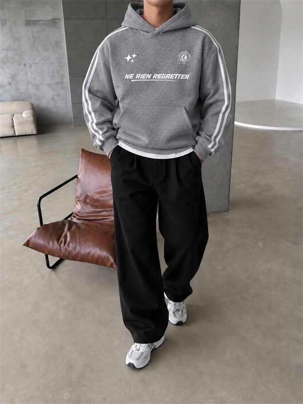 Şeritli Regretter SWeatshirt 