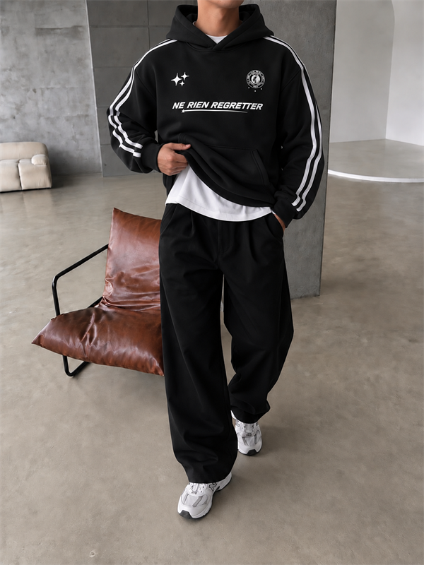 Şeritli Regretter SWeatshirt 