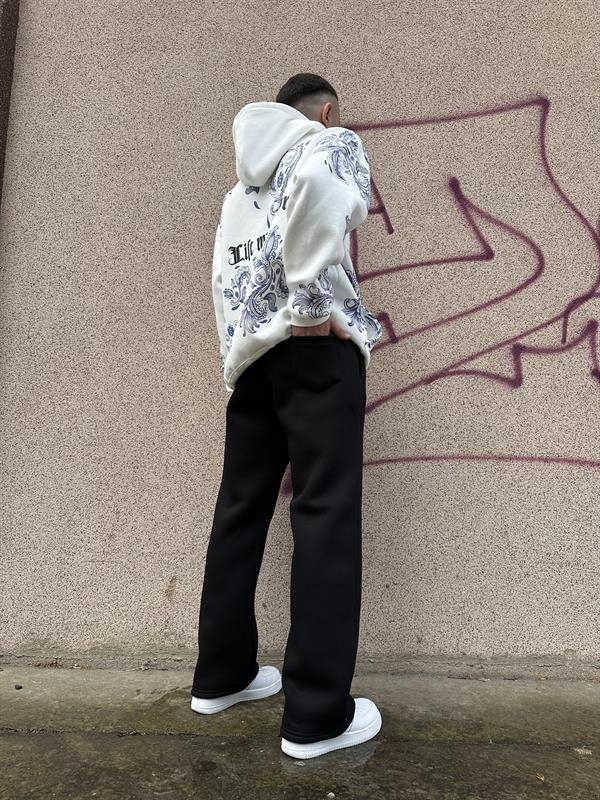 Sport Club Baggy Eşofman - Siyah