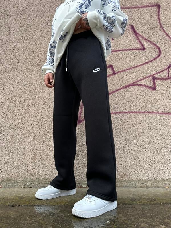 Sport Club Baggy Eşofman - Siyah