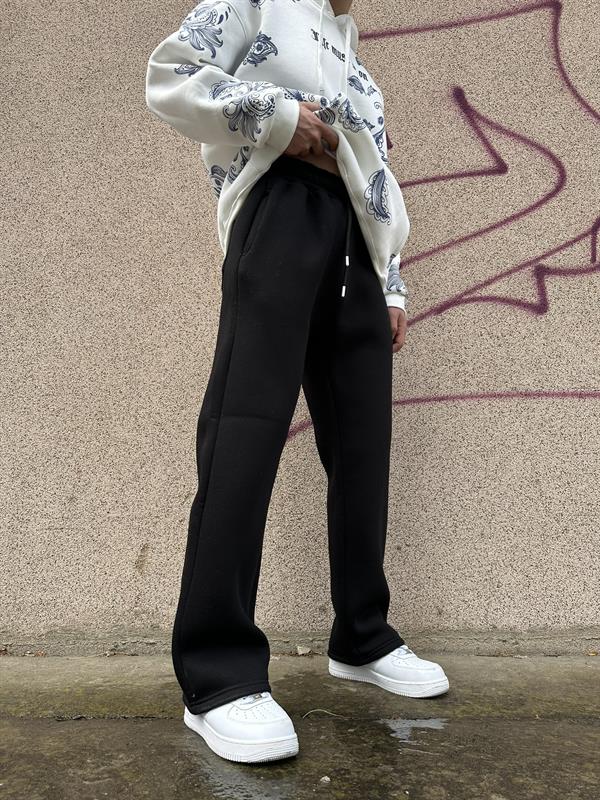 Sport Club Baggy Eşofman - Siyah