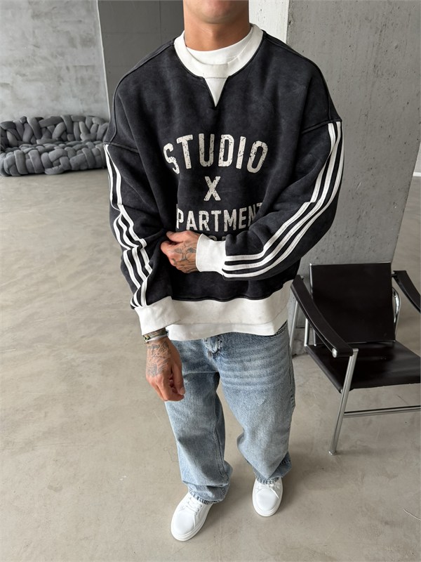 Studio Department Acid Yıkama Sweat