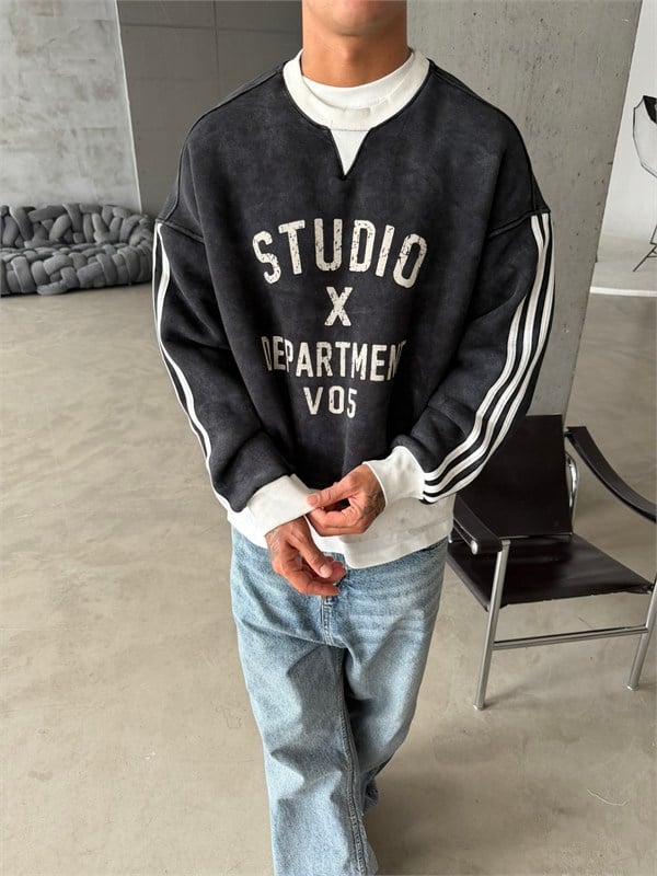 Studio Department Acid Yıkama Sweat