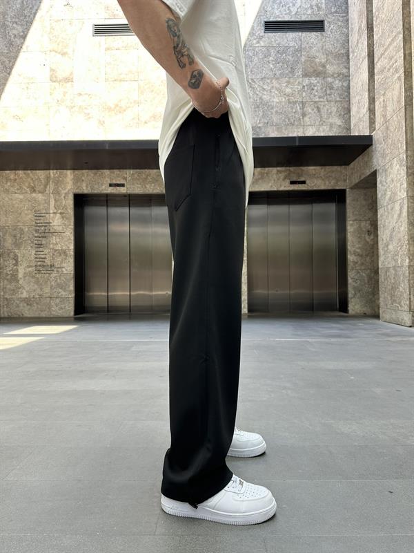 SW Nakışlı Baggy Lastik Paça Eşofman Altı