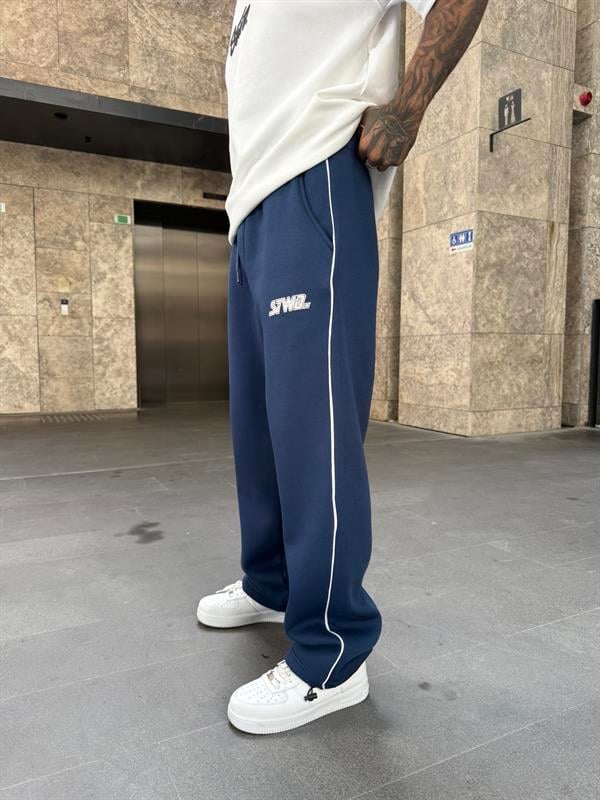 SW Karbatma Eşofman - İndigo