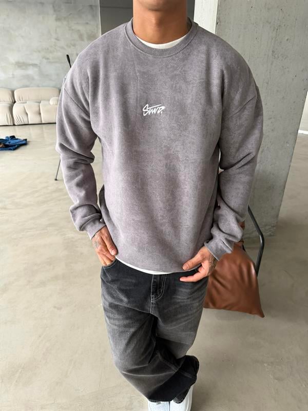 SW Preimum Acid Sweat - Gri