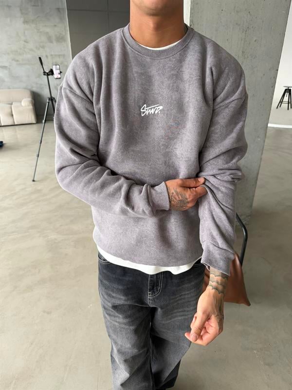 SW Preimum Acid Sweat - Gri