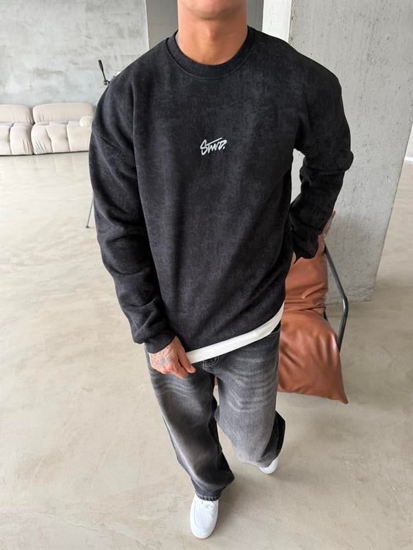 SW Preimum Acid Sweat - Siyah