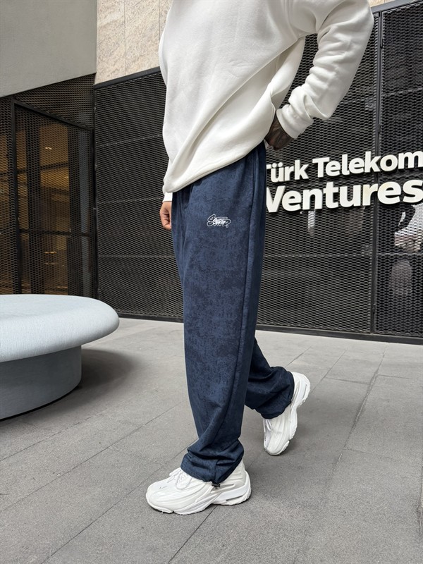 SW Premium Acid Yıkamalı Eşofman - İndigo