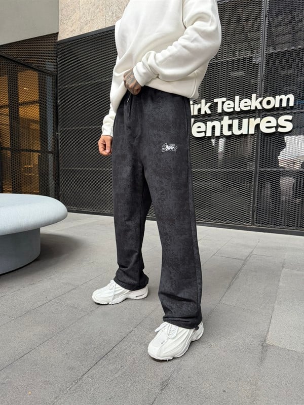 SW Premium Acid Yıkamalı Eşofman - Siyah