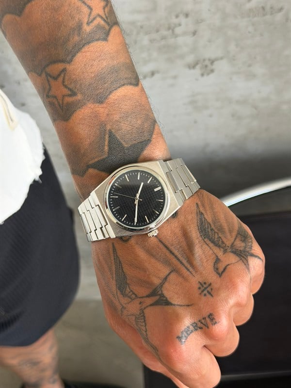 TimeLux Watch Erkek Kol Saati - Siyah