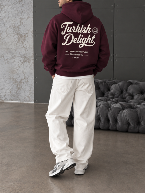 Turkish Delight Baskılı Hoddie