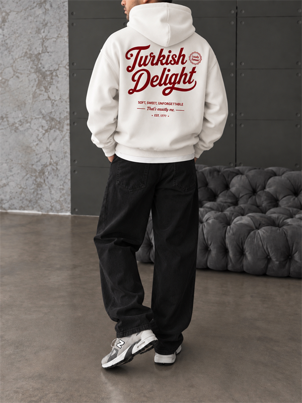 Turkish Delight Baskılı Hoddie