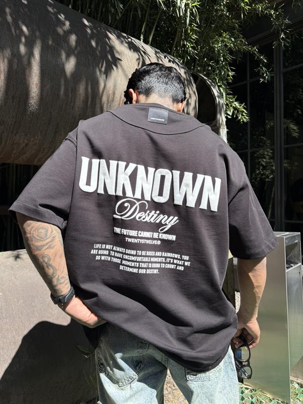 UNKOWN Destiny Oversize T-Shirt - Siyah