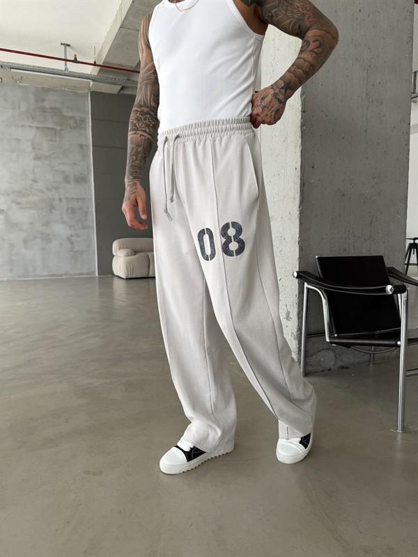 Urban Legacy 08 Premium Baggy Eşofman Altı - Gri