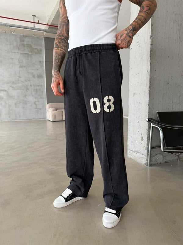 Urban Legacy 08 Premium Baggy Eşofman Altı - Siyah