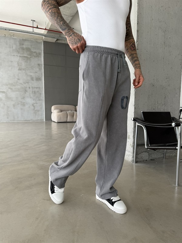 Urban Legacy 08 Premium Baggy Eşofman Altı - Füme