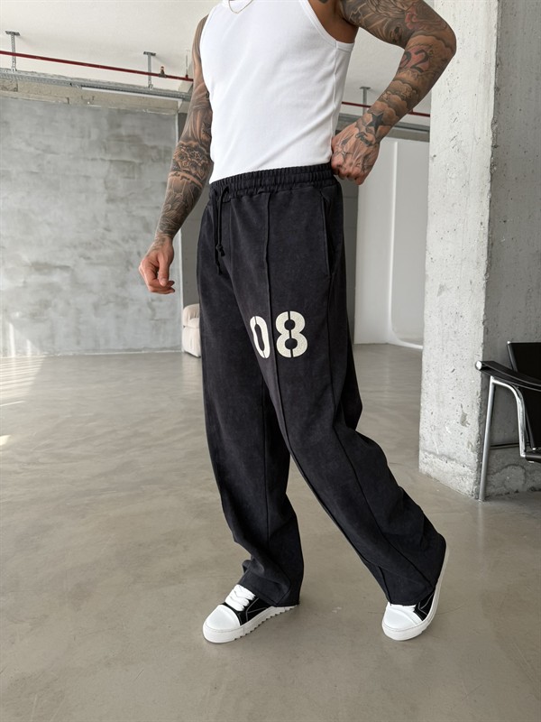 Urban Legacy 08 Premium Baggy Eşofman Altı - Siyah