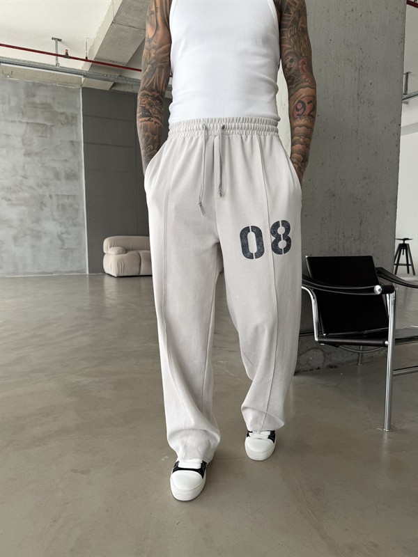 Urban Legacy 08 Premium Baggy Eşofman Altı - Gri