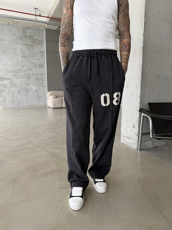 Urban Legacy 08 Premium Baggy Eşofman Altı - Siyah