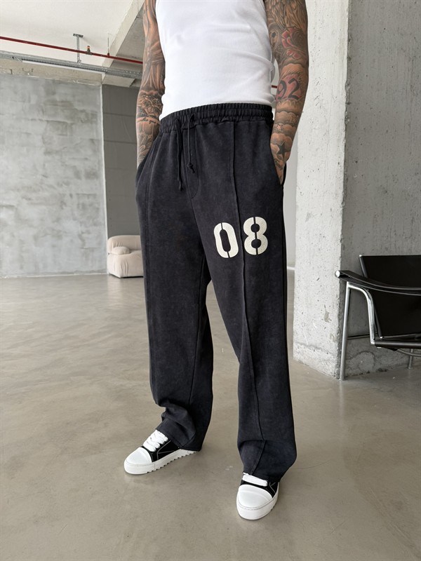 Urban Legacy 08 Premium Baggy Eşofman Altı - Siyah