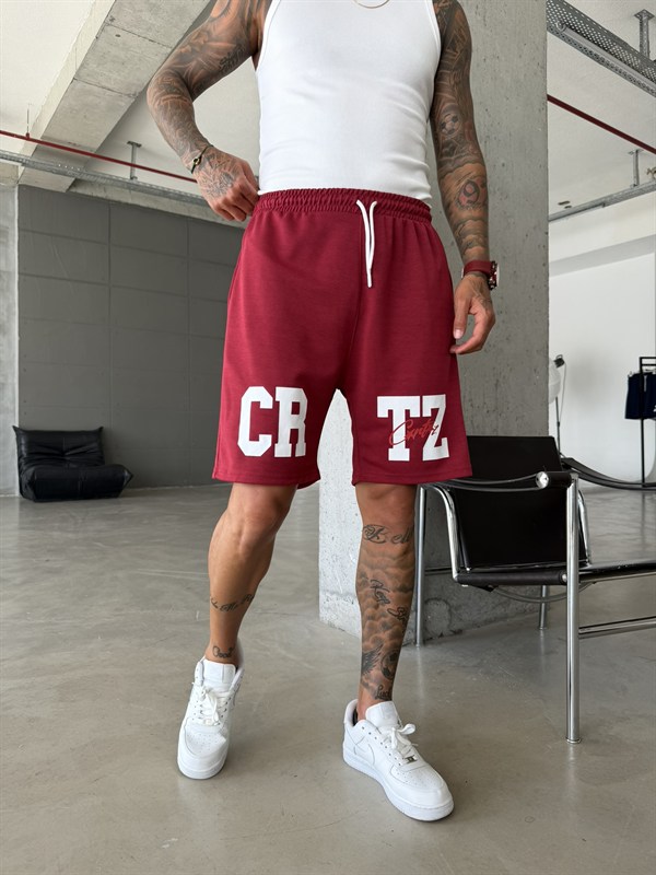 Varsity Shorts - Bordo