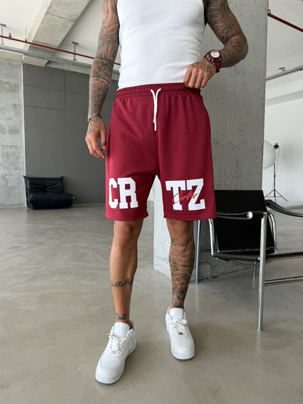 Varsity Shorts - Bordo