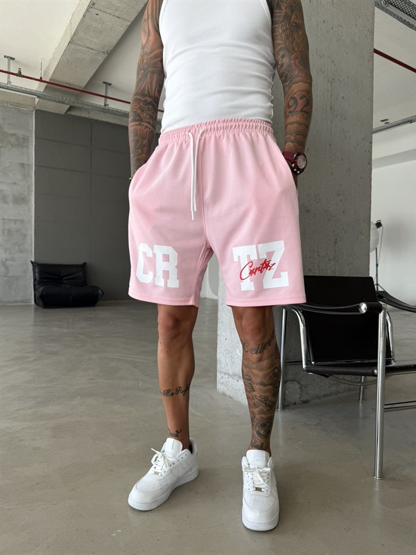 Varsity Shorts - Pembe