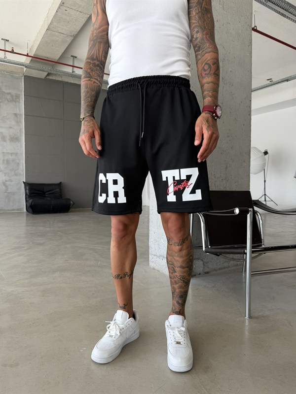 Varsity Shorts - Siyah