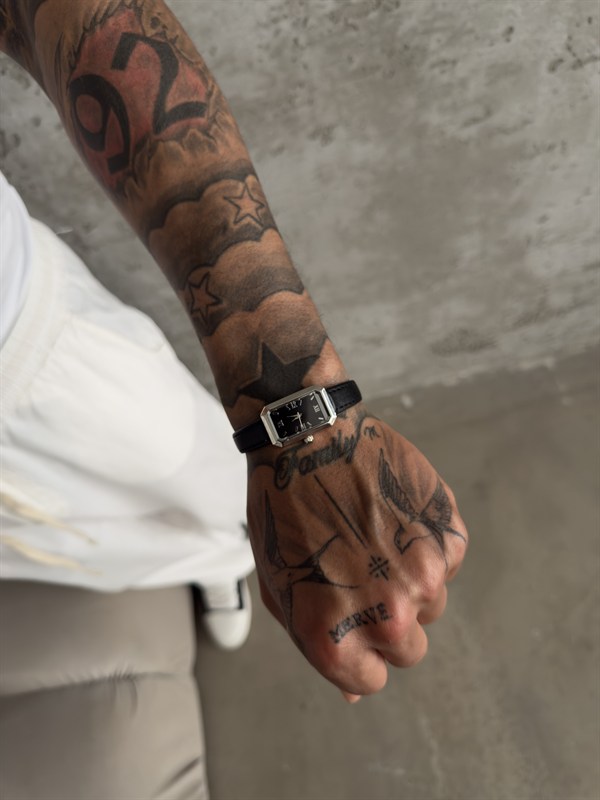 Vintage Casvelle Montelier  Erkek Saat - Siyah