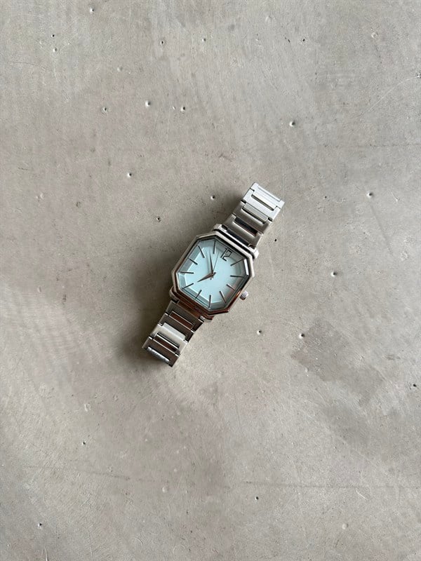 Vintage Watch Saat - Turkuaz