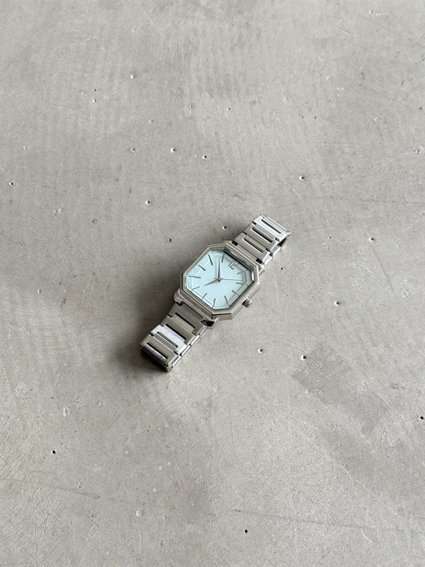Vintage Watch Saat - Turkuaz