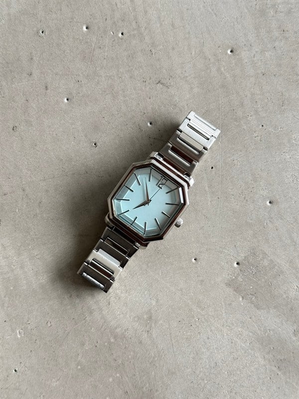 Vintage Watch Saat - Turkuaz