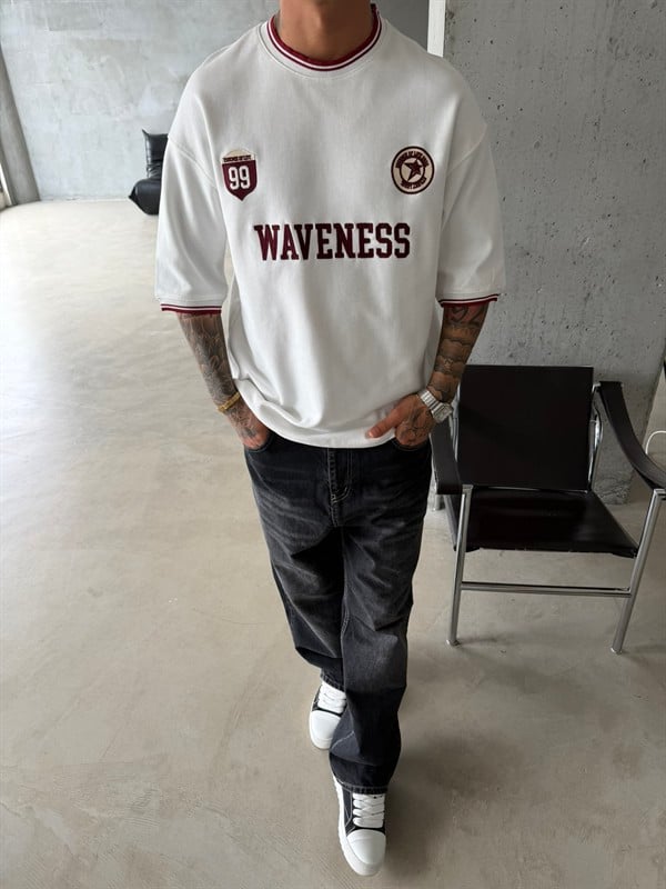 Waveness 99 Prime Basic T-Shirt - Beyaz