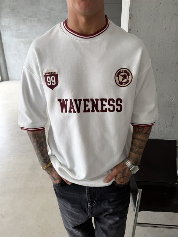 Waveness 99 Prime Basic T-Shirt - Beyaz