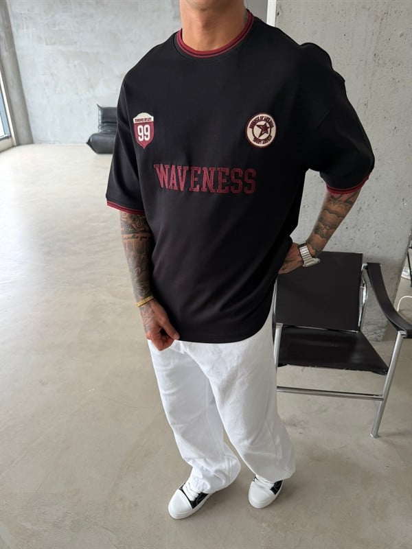 Waveness 99 Prime Basic T-Shirt - Siyah