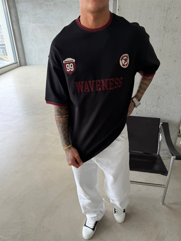 Waveness 99 Prime Basic T-Shirt - Siyah