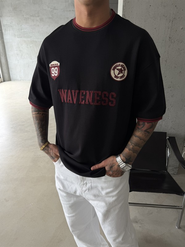 Waveness 99 Prime Basic T-Shirt - Siyah